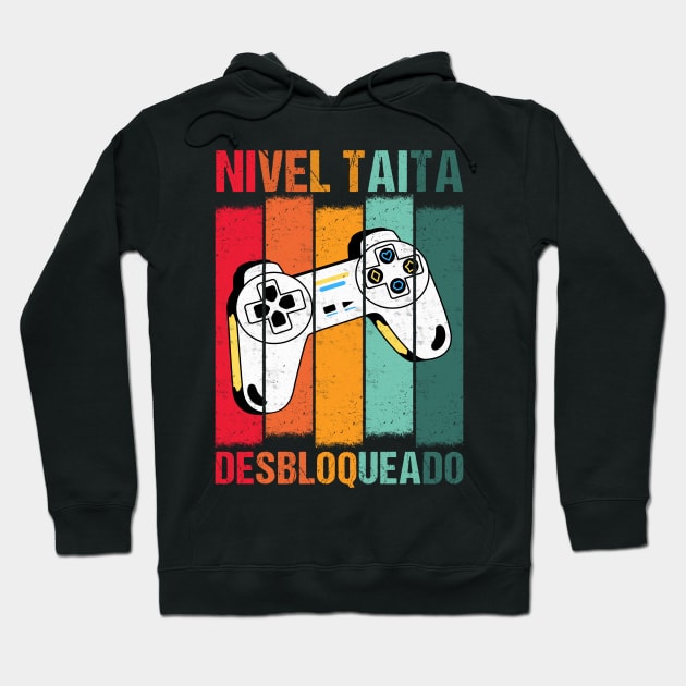 Divertida Futuro Taita Anuncio Embarazadas Para día del padre Hoodie by drag is art